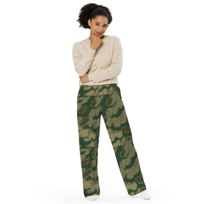 German Sumpfmuster Marsh CAMO unisex wide-leg pants - Wide-leg Pants