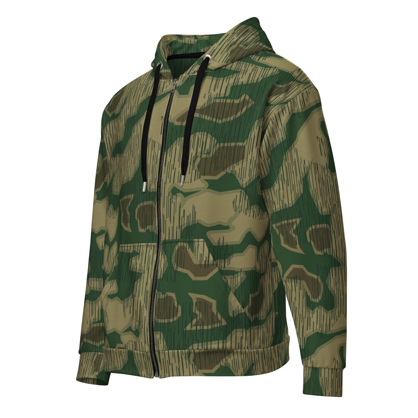 German Sumpfmuster Marsh CAMO Unisex zip hoodie Zip Hoodies