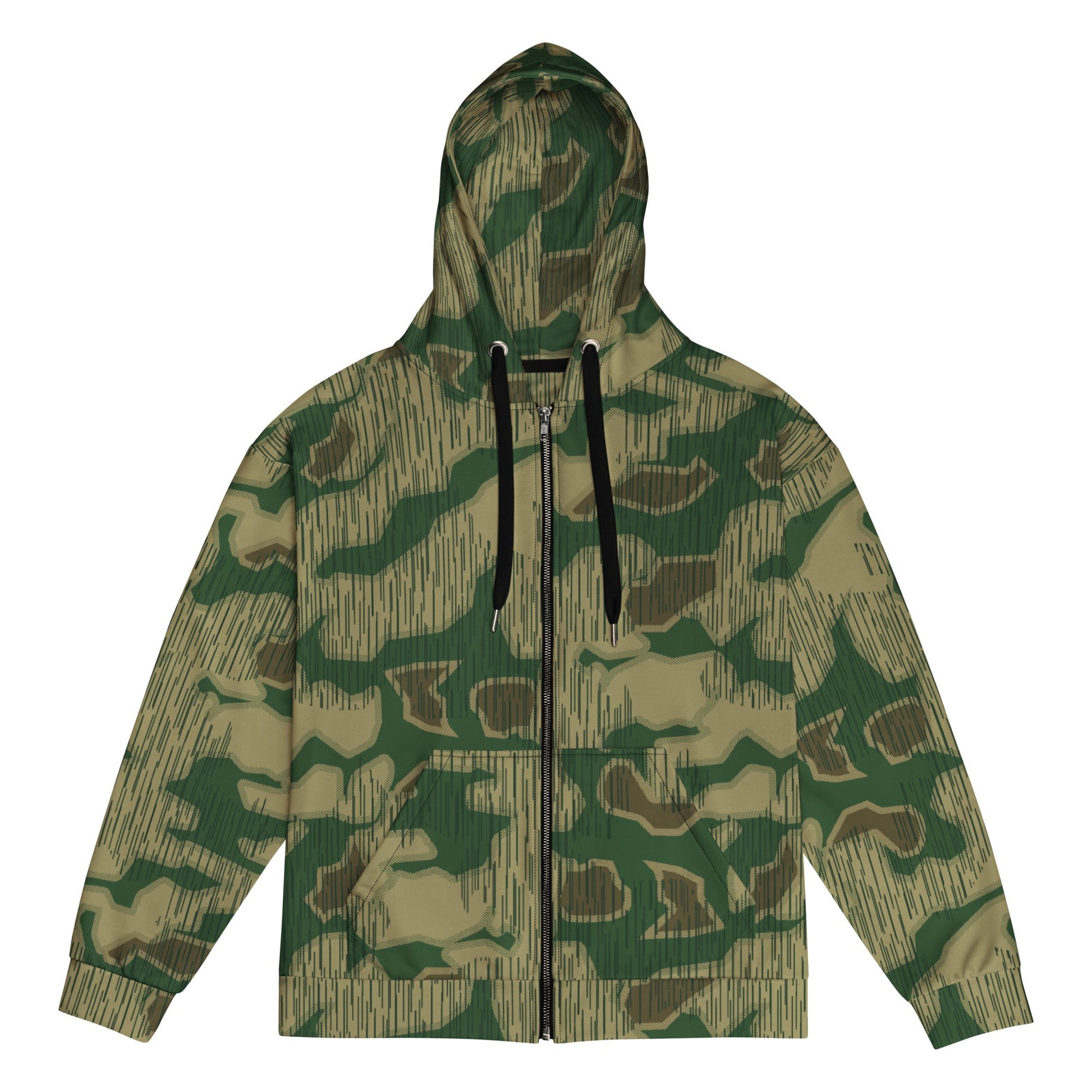 German Sumpfmuster Marsh CAMO Unisex zip hoodie 2XS Zip Hoodies