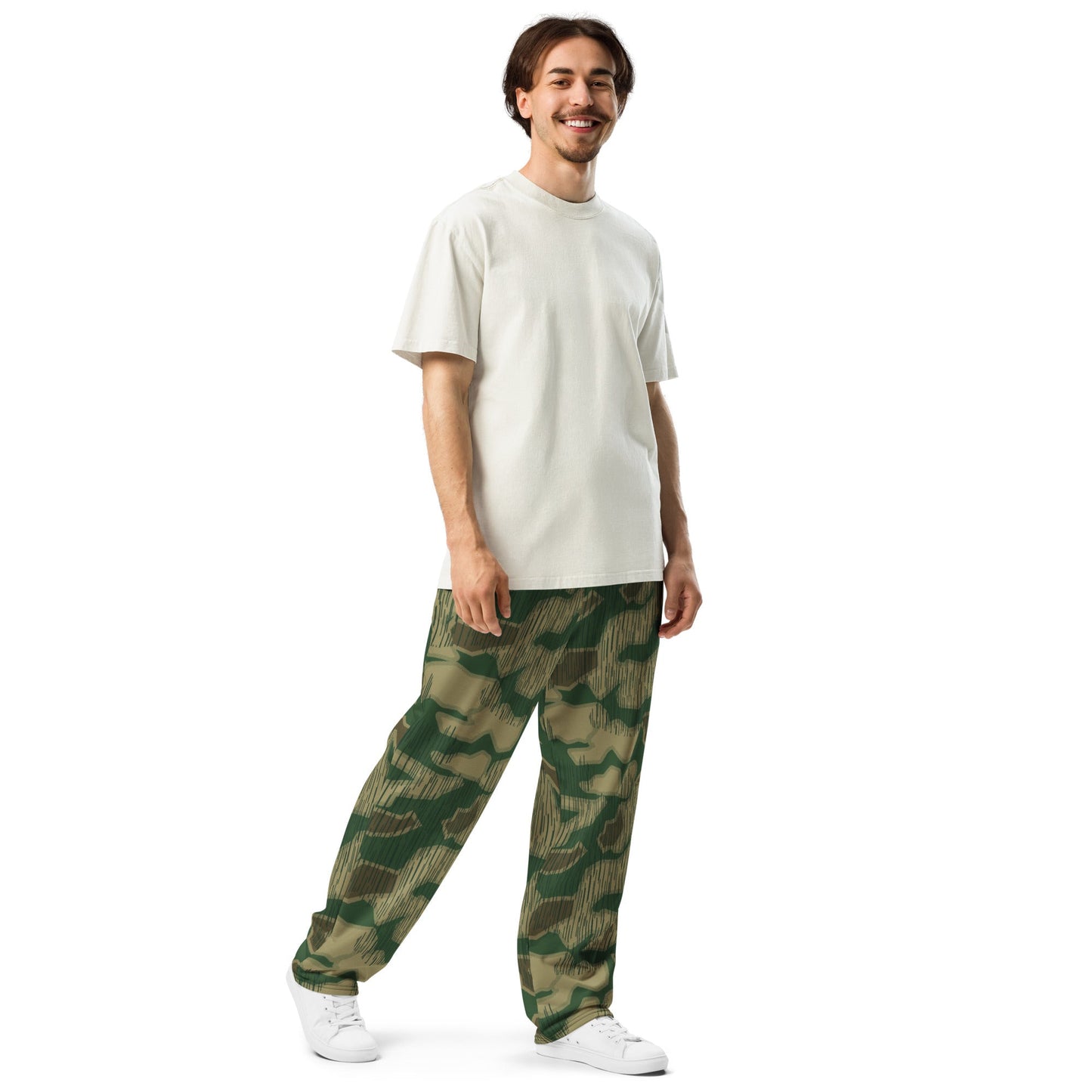 German Sumpfmuster Marsh CAMO Wide-leg joggers - Joggers
