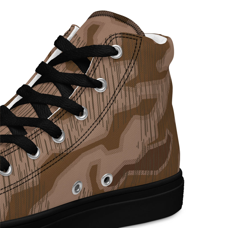 Sumpfmuster Where Eagles Dare CAMO Mens High-Top Canvas Shoes