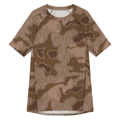 German Sumpfmuster Where Eagles Dare Movie CAMO Mens Short-Sleeve Rash Guard - 2XS