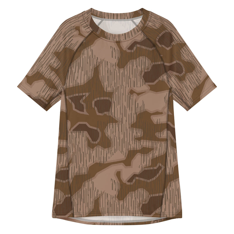 Sumpfmuster Where Eagles Dare CAMO Mens Short-Sleeve Rash Guard - 2XS