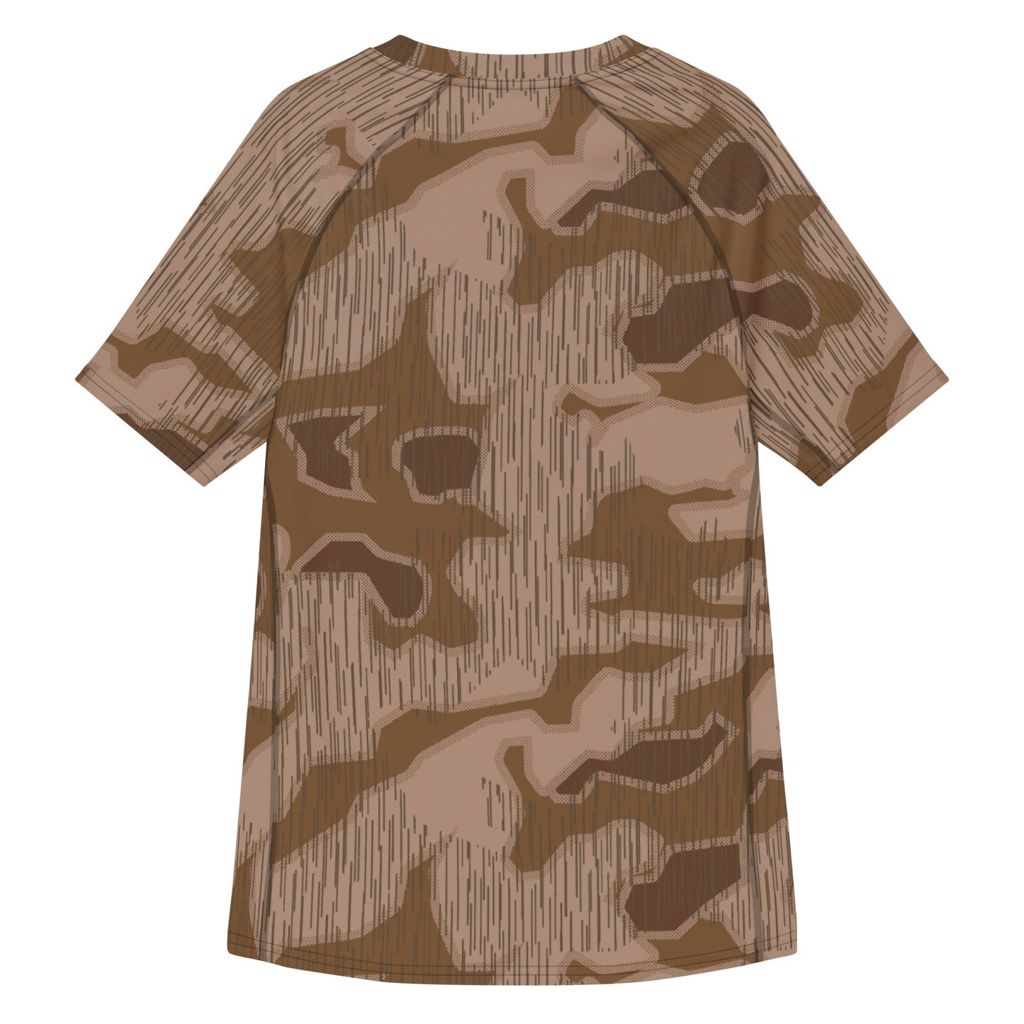 German Sumpfmuster Where Eagles Dare Movie CAMO Mens Short-Sleeve Rash Guard