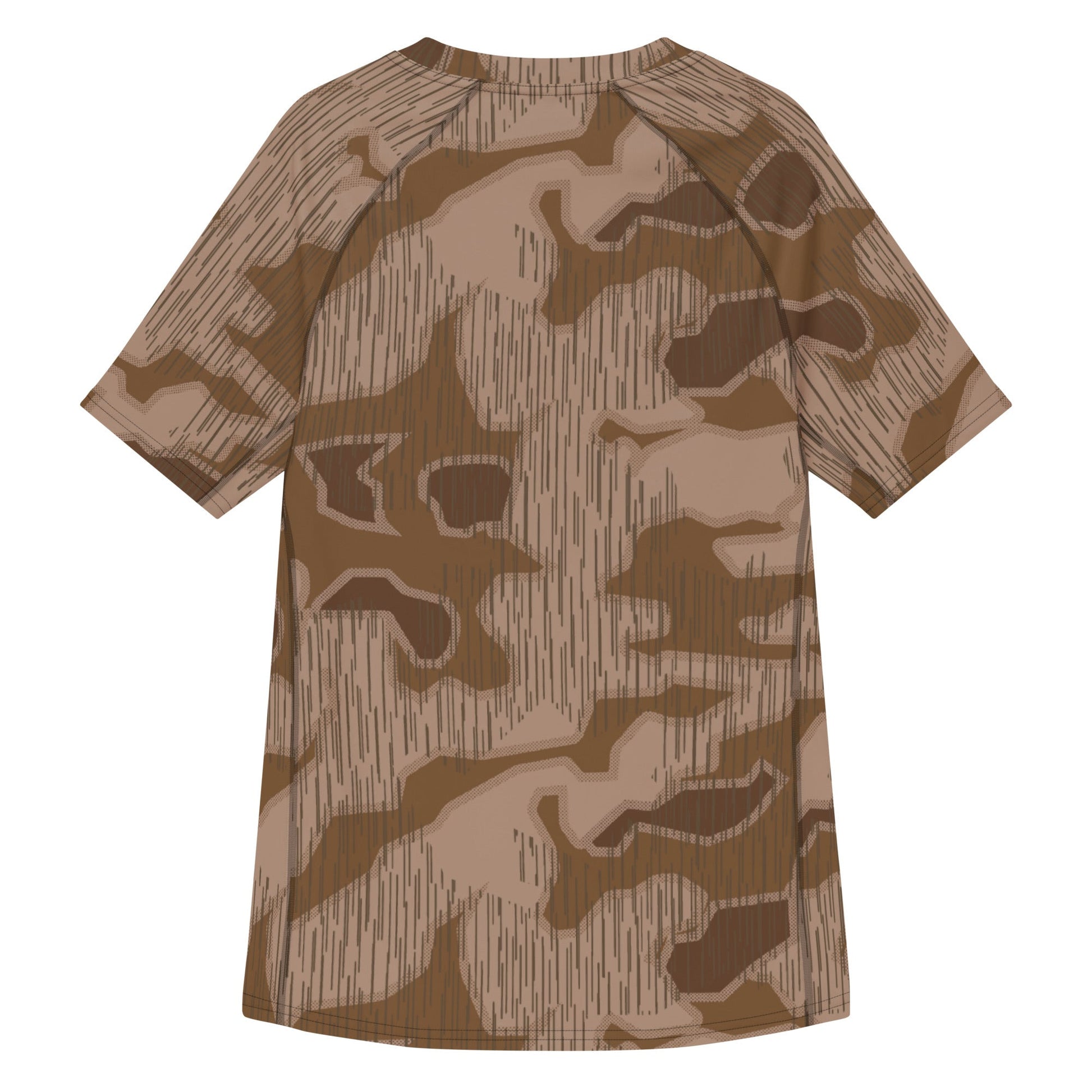 German Sumpfmuster Where Eagles Dare Movie CAMO Mens Short-Sleeve Rash Guard