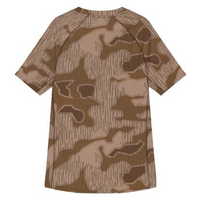 German Sumpfmuster Where Eagles Dare Movie CAMO Mens Short-Sleeve Rash Guard