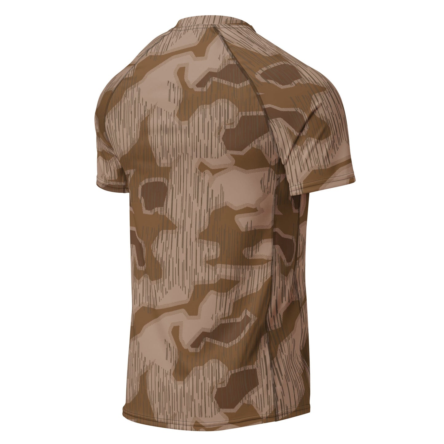 German Sumpfmuster Where Eagles Dare Movie CAMO Mens Short-Sleeve Rash Guard