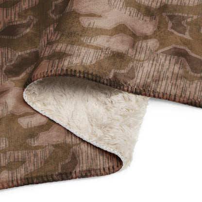 German Sumpfmuster Where Eagles Dare Movie CAMO Sherpa blanket - Blanket