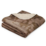 Sumpfmuster Where Eagles Dare CAMO Sherpa Blanket