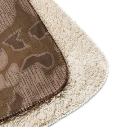 German Sumpfmuster Where Eagles Dare Movie CAMO Sherpa blanket - Blanket