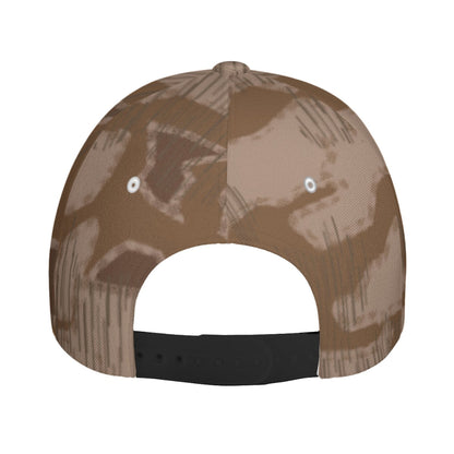 German Sumpfmuster Where Eagles Dare Movie CAMO Snapback Ball Cap - U / White