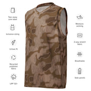 Sumpfmuster Where Eagles Dare CAMO Unisex Basketball Jersey