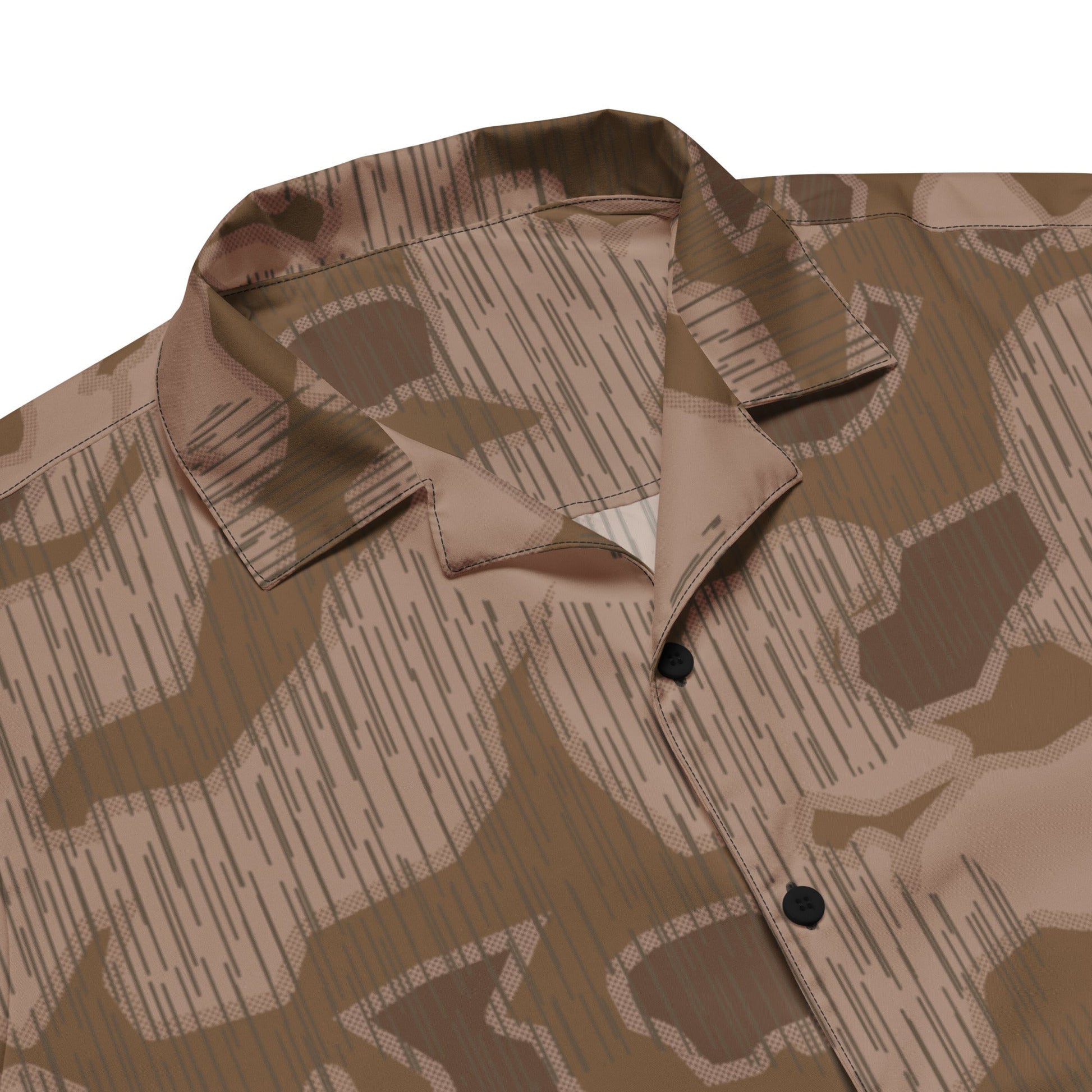 German Sumpfmuster Where Eagles Dare Movie CAMO Unisex Short-Sleeve Button Shirt