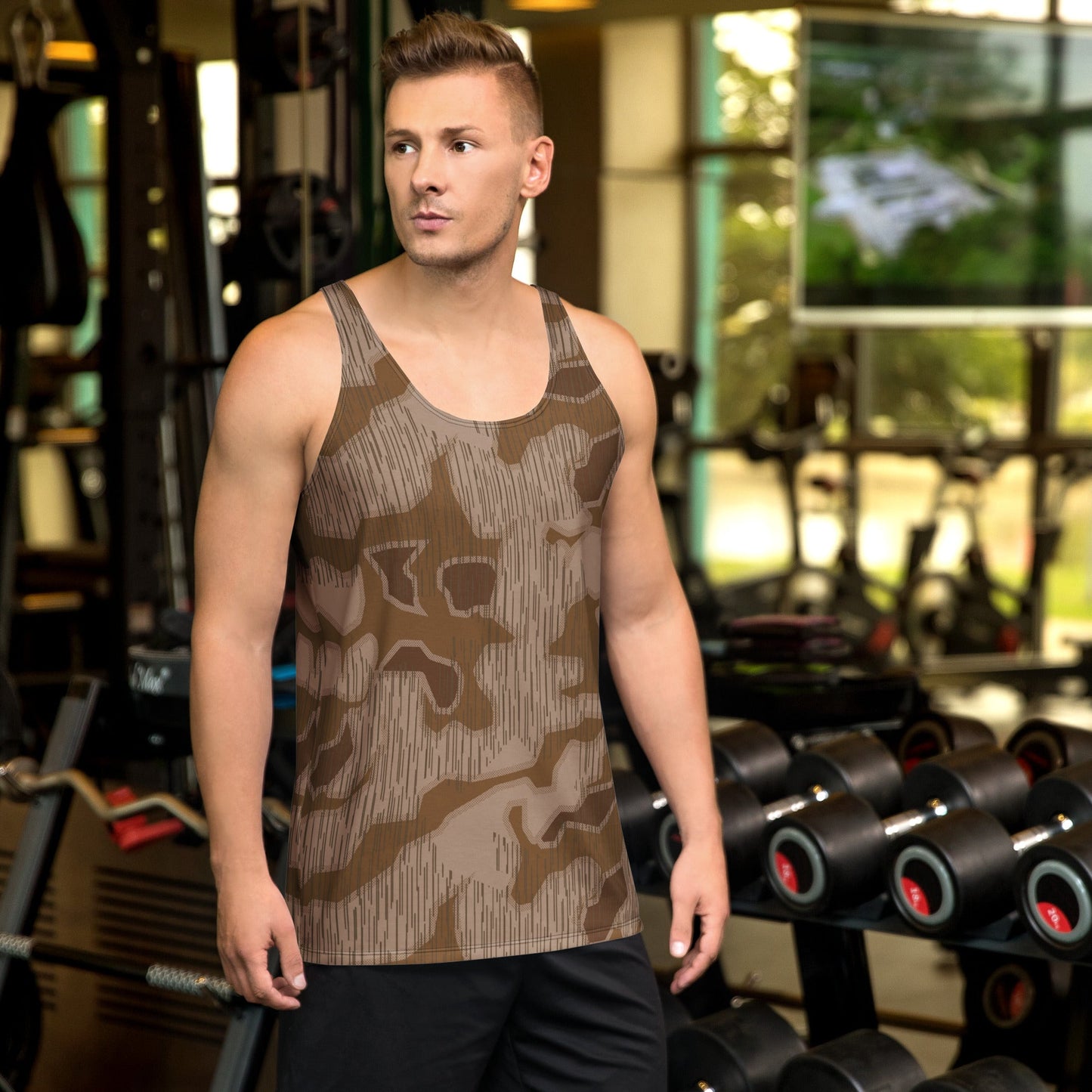 German Sumpfmuster Where Eagles Dare Movie CAMO Unisex Tank Top - XS