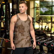 Sumpfmuster Where Eagles Dare CAMO Unisex Tank Top - XS - Shirt
