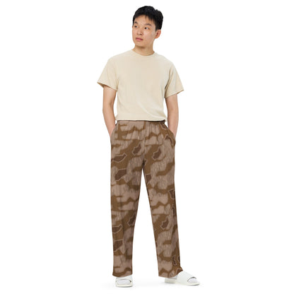 German Sumpfmuster Where Eagles Dare Movie CAMO Unisex Wide-Leg Leisure Pants
