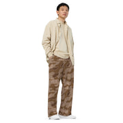 Sumpfmuster Where Eagles Dare CAMO Unisex Wide-Leg Leisure Pants - Pant