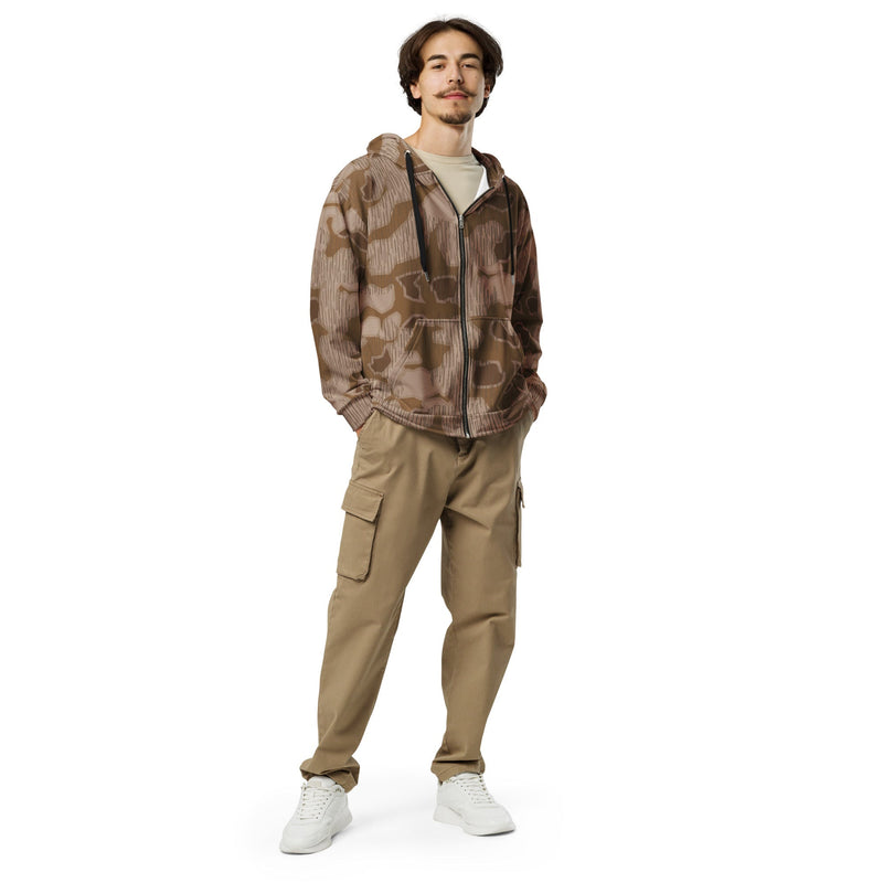 Sumpfmuster Where Eagles Dare CAMO Unisex Zip Hoodie