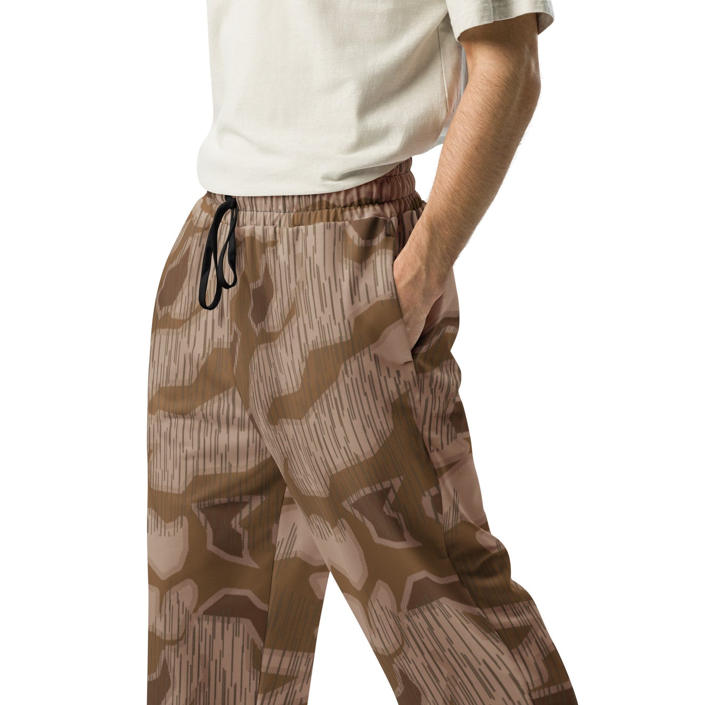 German Sumpfmuster Where Eagles Dare Movie CAMO Unisex Wide-Leg Joggers