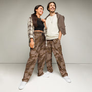 Sumpfmuster Where Eagles Dare CAMO Unisex Wide-Leg Joggers - 2XS
