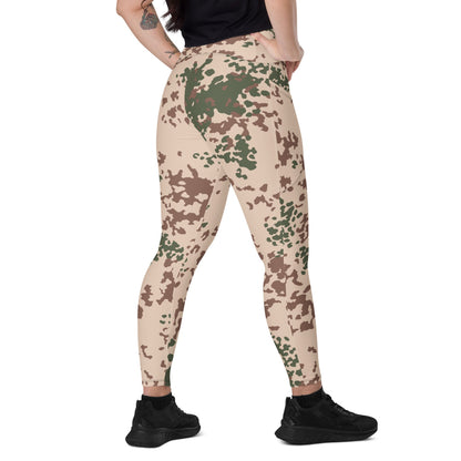 German Tropentarn CAMO Leggings with pockets - 2XS - Womens With Pockets