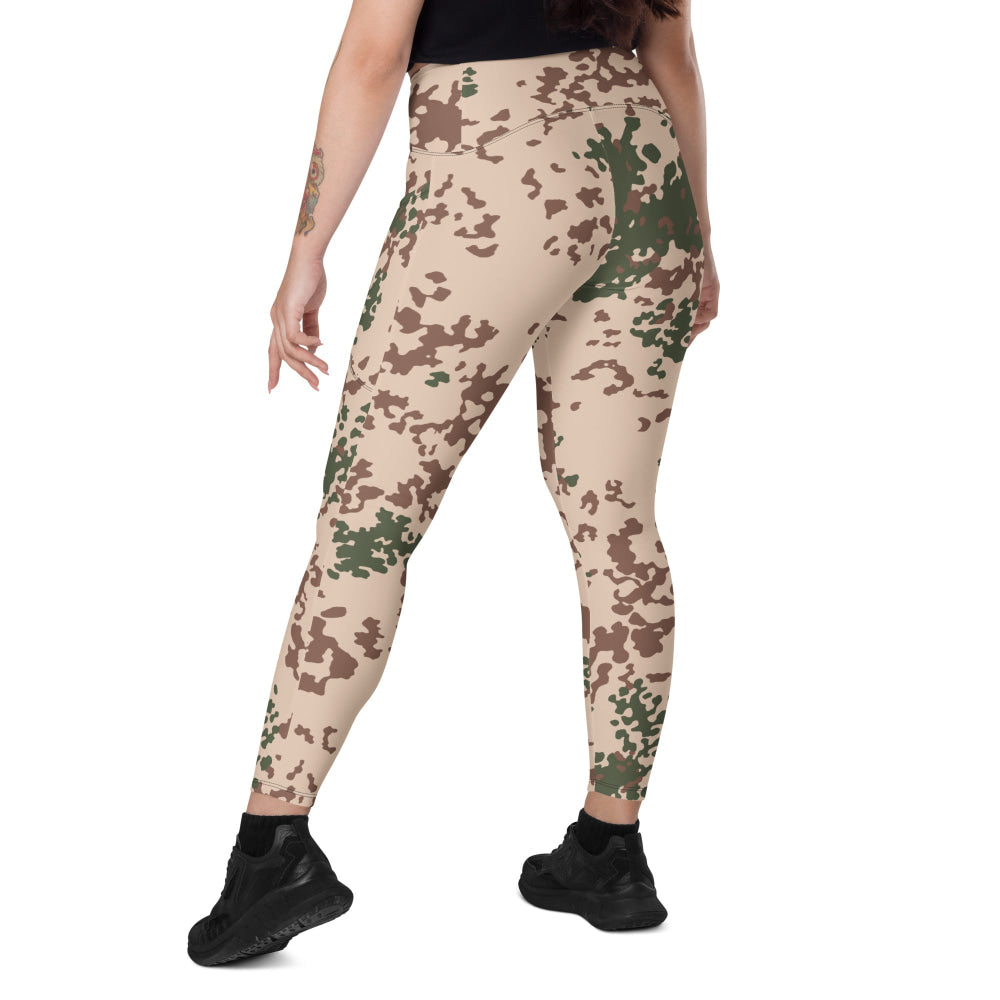 German Tropentarn CAMO Leggings with pockets - Womens With Pockets