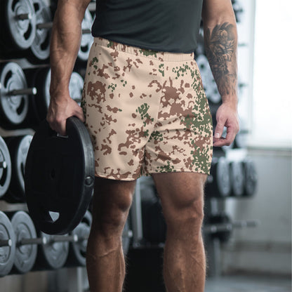 German Tropentarn CAMO Unisex Athletic Long Shorts - XS