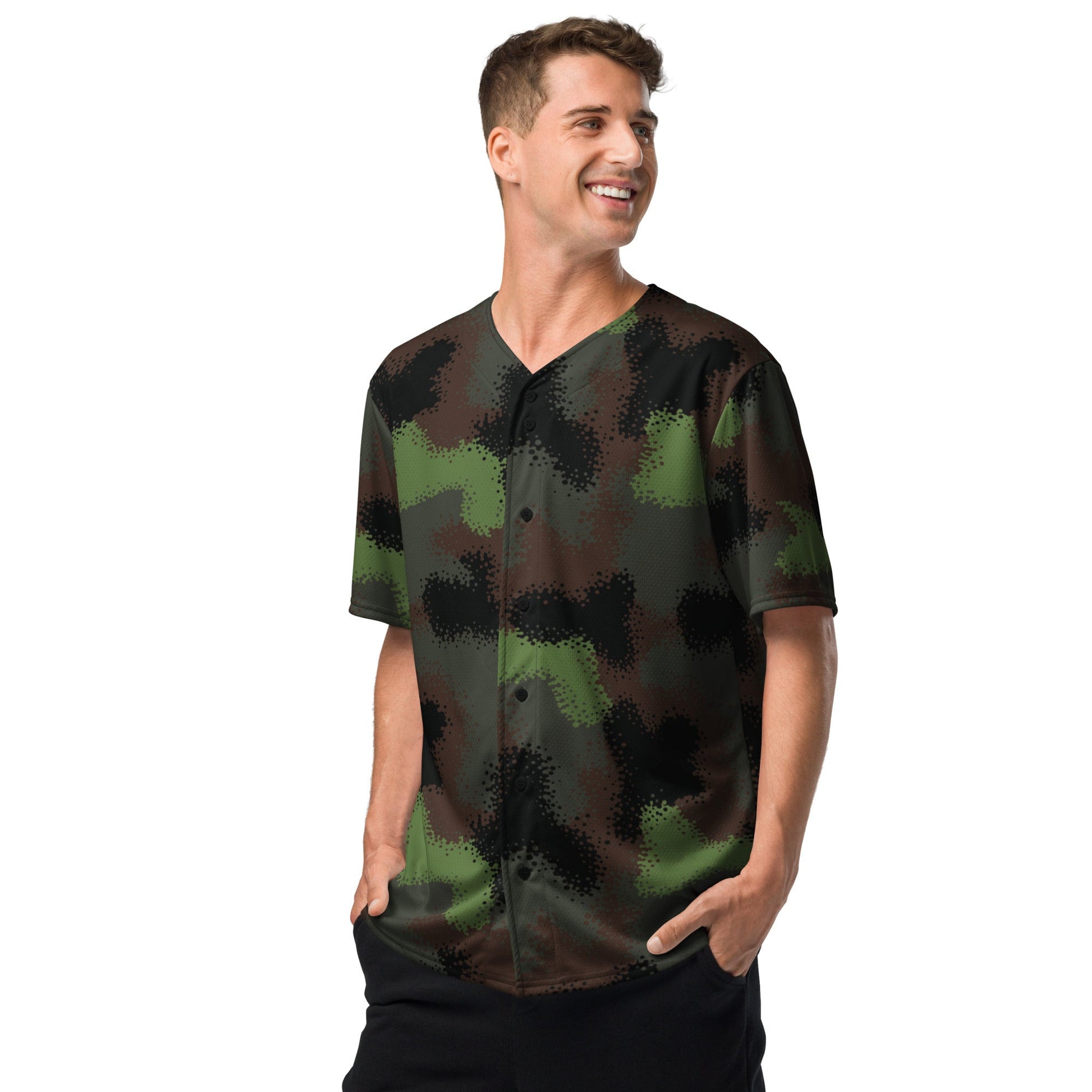 German Truppenversuch Punkttarnmuster CAMO baseball jersey - Baseball Jerseys