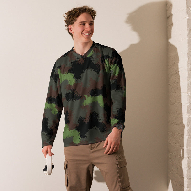 Truppenversuch Punkttarnmuster CAMO Unisex Hockey Fan Jersey