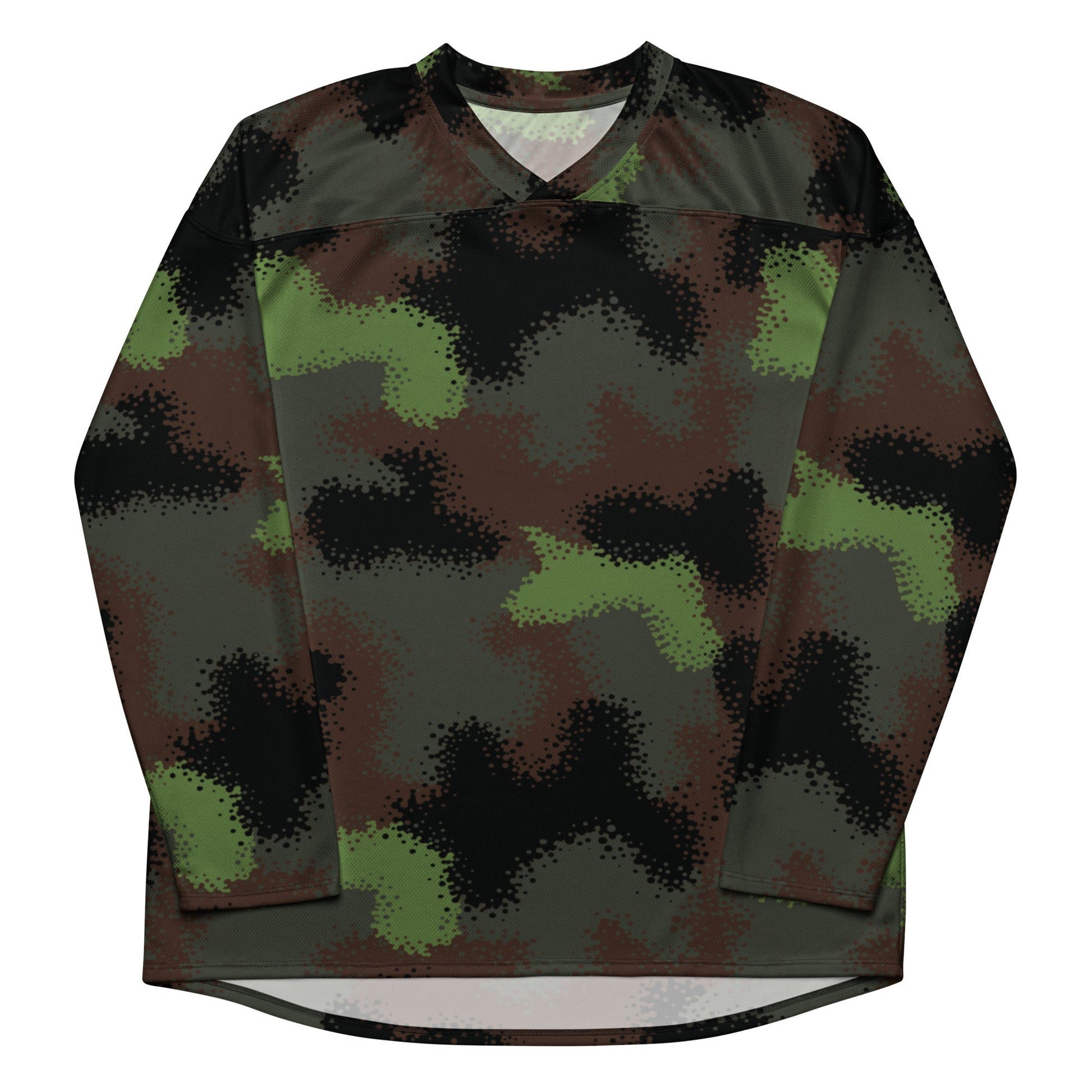 German Truppenversuch Punkttarnmuster CAMO hockey fan jersey - Hockey Jerseys