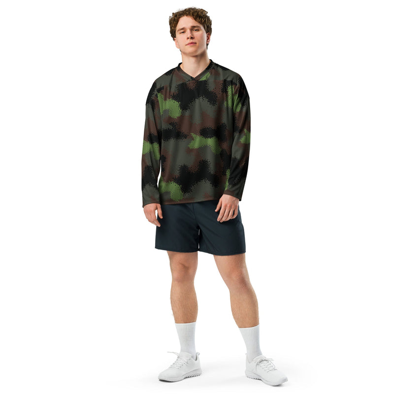 Truppenversuch Punkttarnmuster CAMO Unisex Hockey Fan Jersey