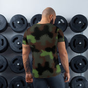 Truppenversuch Punkttarnmuster CAMO Mens Athletic T-Shirt - Shirt