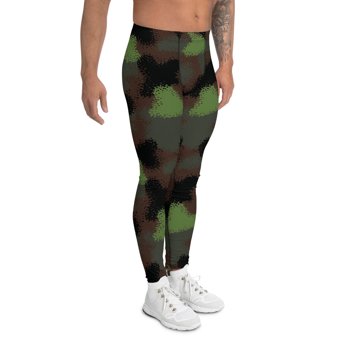 German Truppenversuch Punkttarnmuster CAMO Mens Leggings