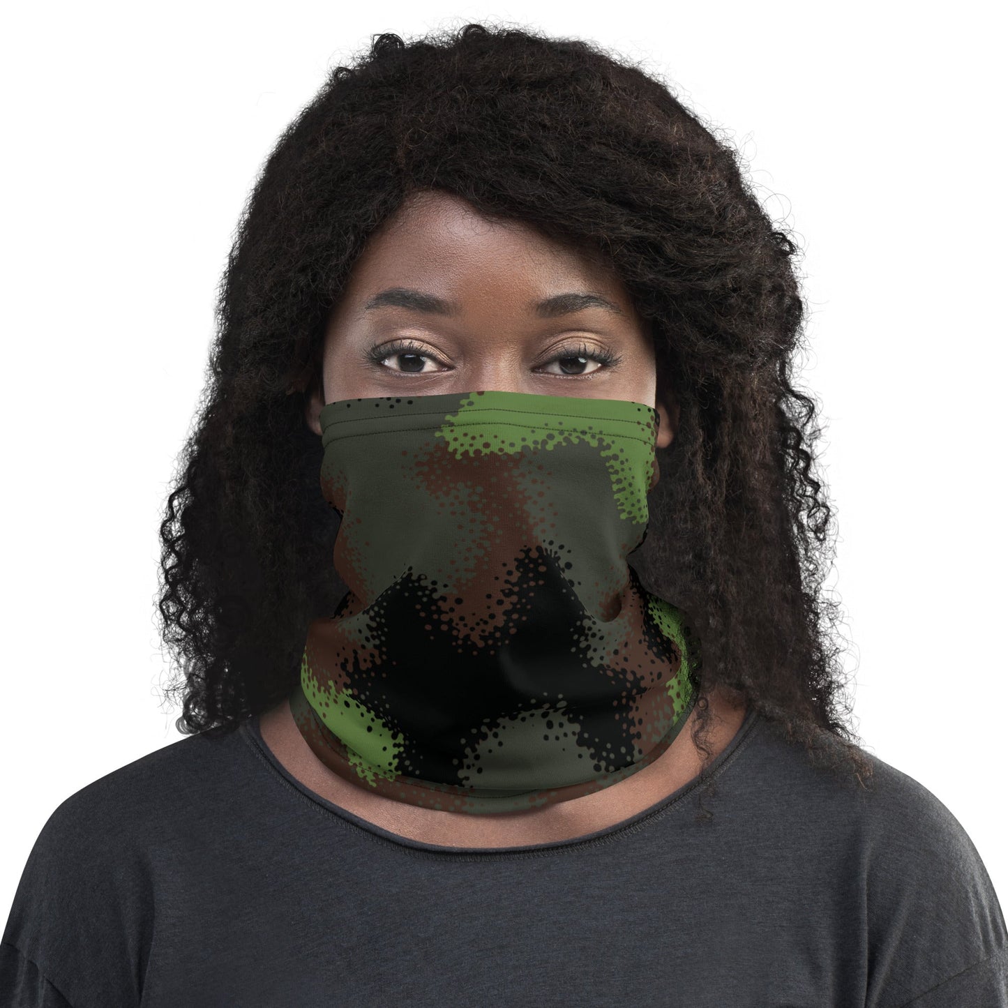 German Truppenversuch Punkttarnmuster CAMO Neck Gaiter