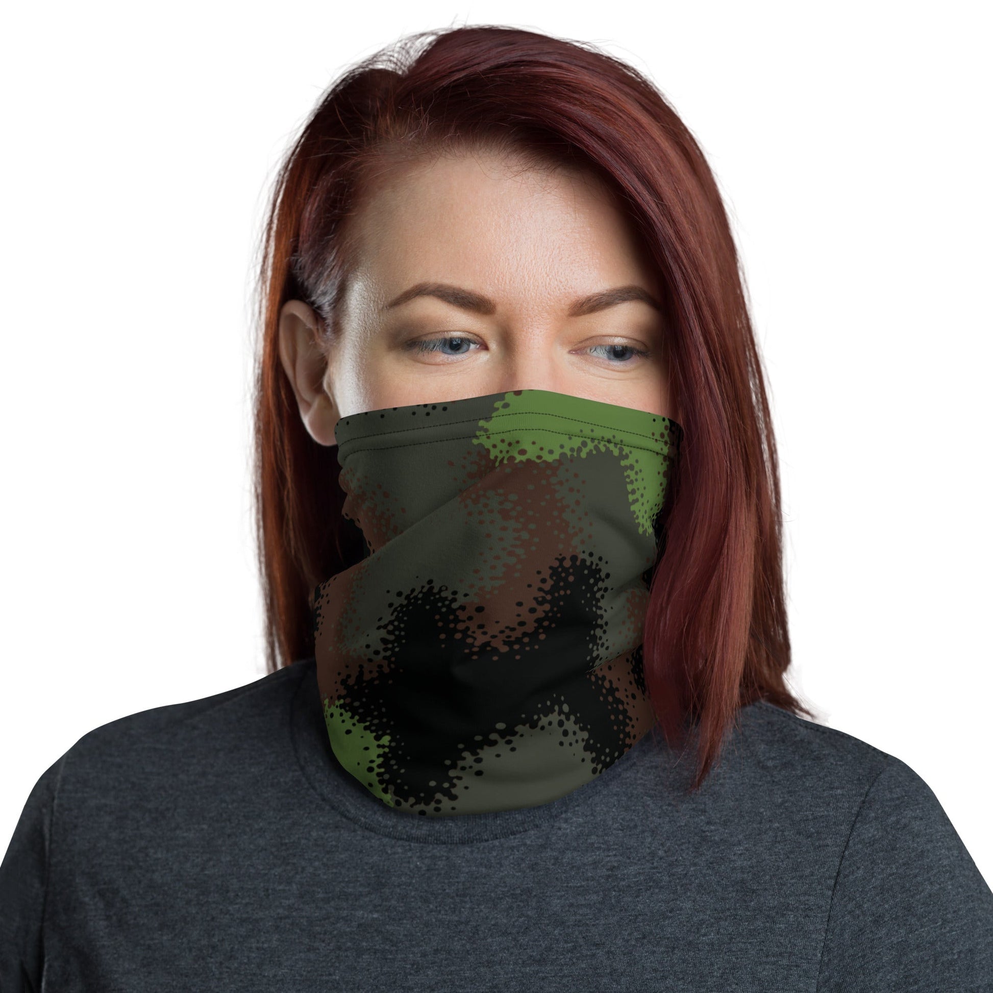 German Truppenversuch Punkttarnmuster CAMO Neck Gaiter