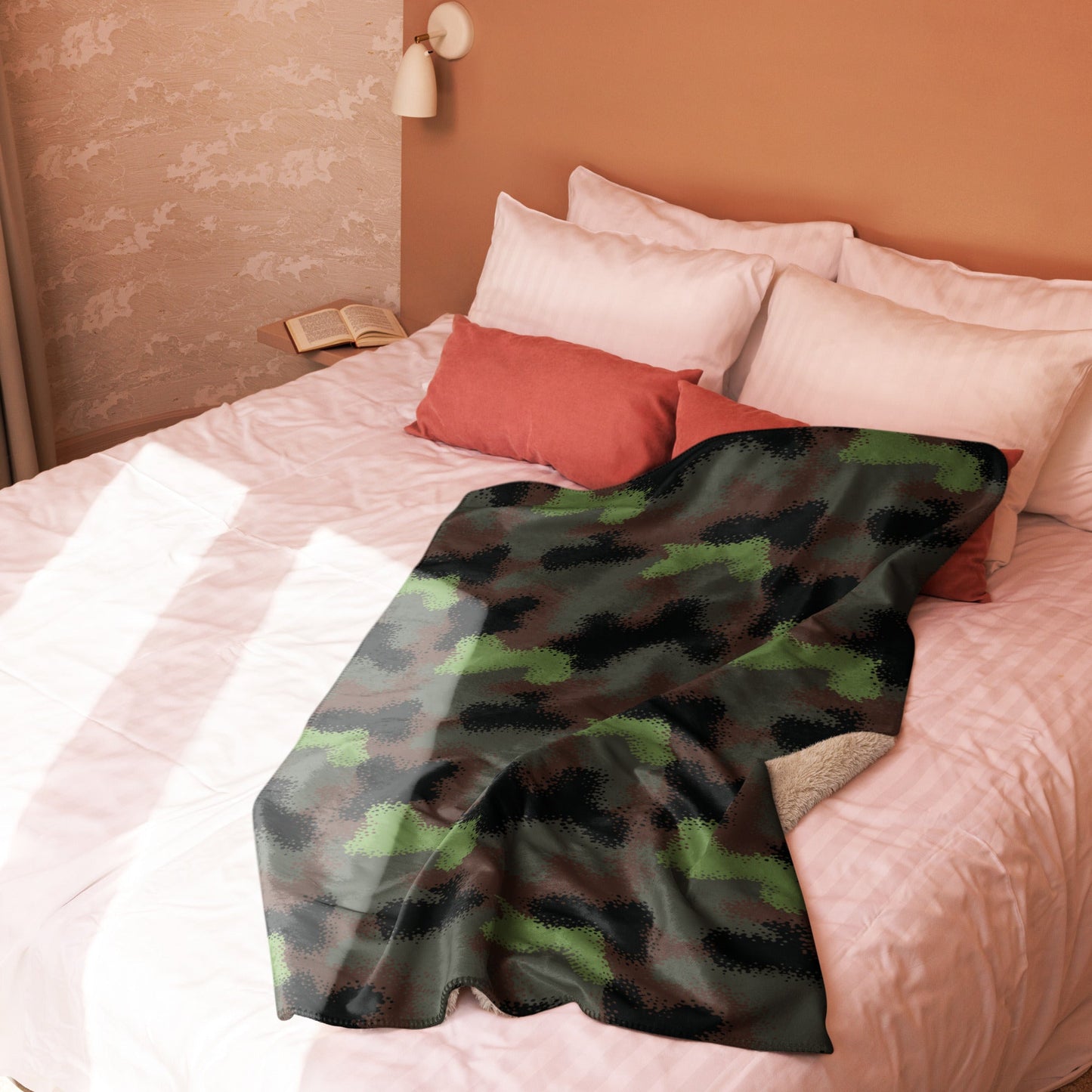 German Truppenversuch Punkttarnmuster CAMO Sherpa Blanket