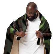 Truppenversuch Punkttarnmuster CAMO Sherpa Blanket