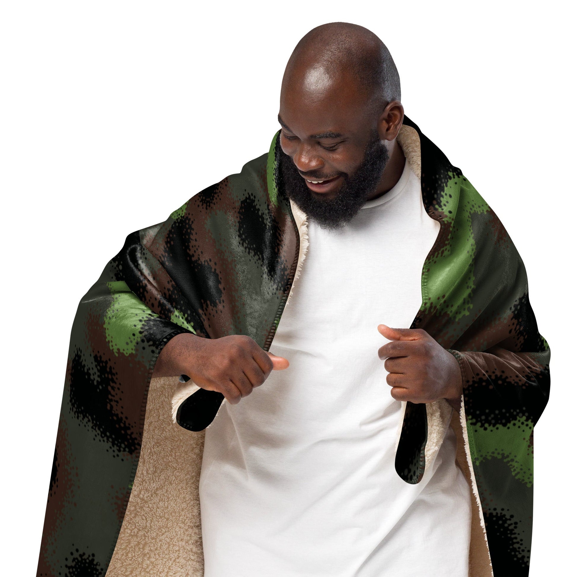 German Truppenversuch Punkttarnmuster CAMO Sherpa Blanket