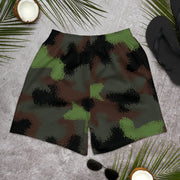 Truppenversuch Punkttarnmuster CAMO Unisex Athletic Long Shorts