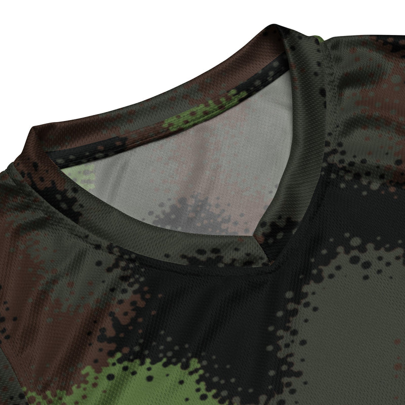 Truppenversuch Punkttarnmuster CAMO Unisex Basketball Jersey