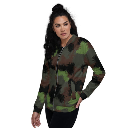 German Truppenversuch Punkttarnmuster CAMO Unisex Bomber Jacket