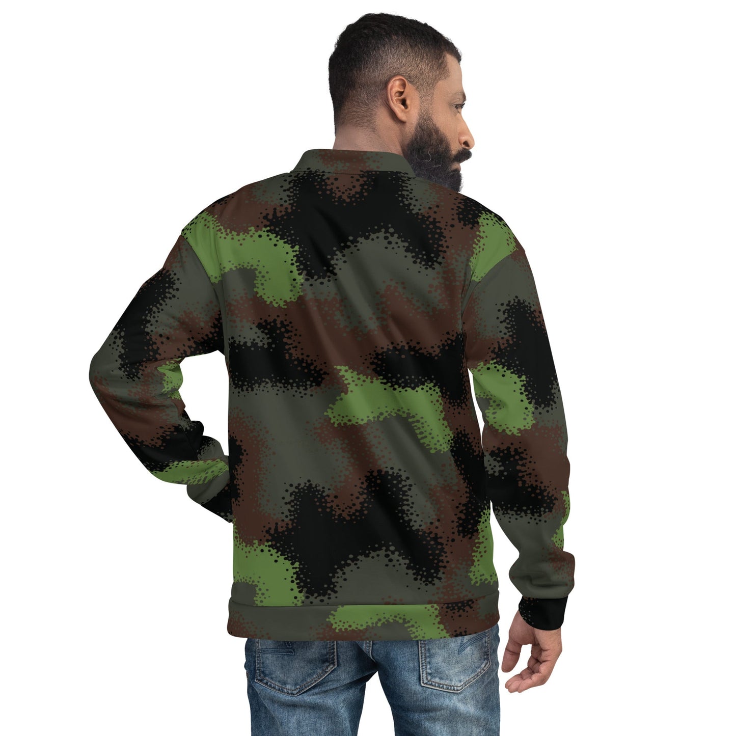 German Truppenversuch Punkttarnmuster CAMO Unisex Bomber Jacket