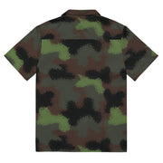 Truppenversuch Punkttarnmuster CAMO Unisex Short-Sleeve Button Shirt - Button-Up