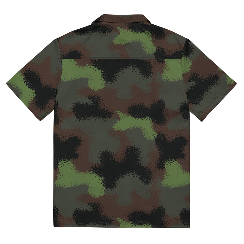 Truppenversuch Punkttarnmuster CAMO Unisex Short-Sleeve Button Shirt - Button-Up