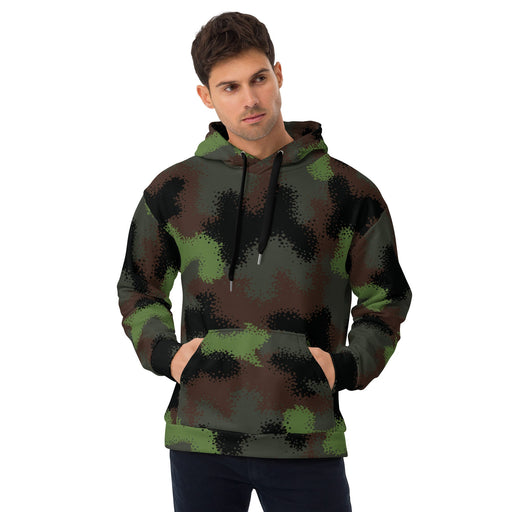 Truppenversuch Punkttarnmuster CAMO Unisex Hoodie - 2XS