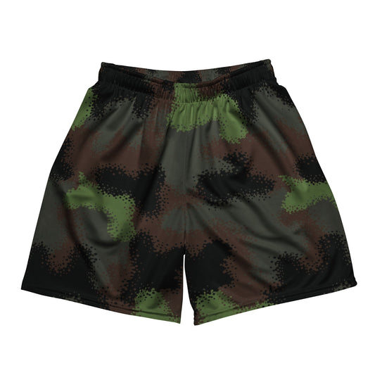 German Truppenversuch Punkttarnmuster CAMO Unisex mesh shorts - 2XS - Mesh Shorts