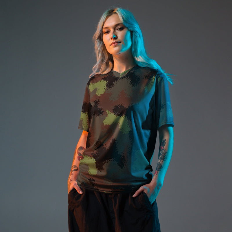 Truppenversuch Punkttarnmuster CAMO Unisex Sports Jersey