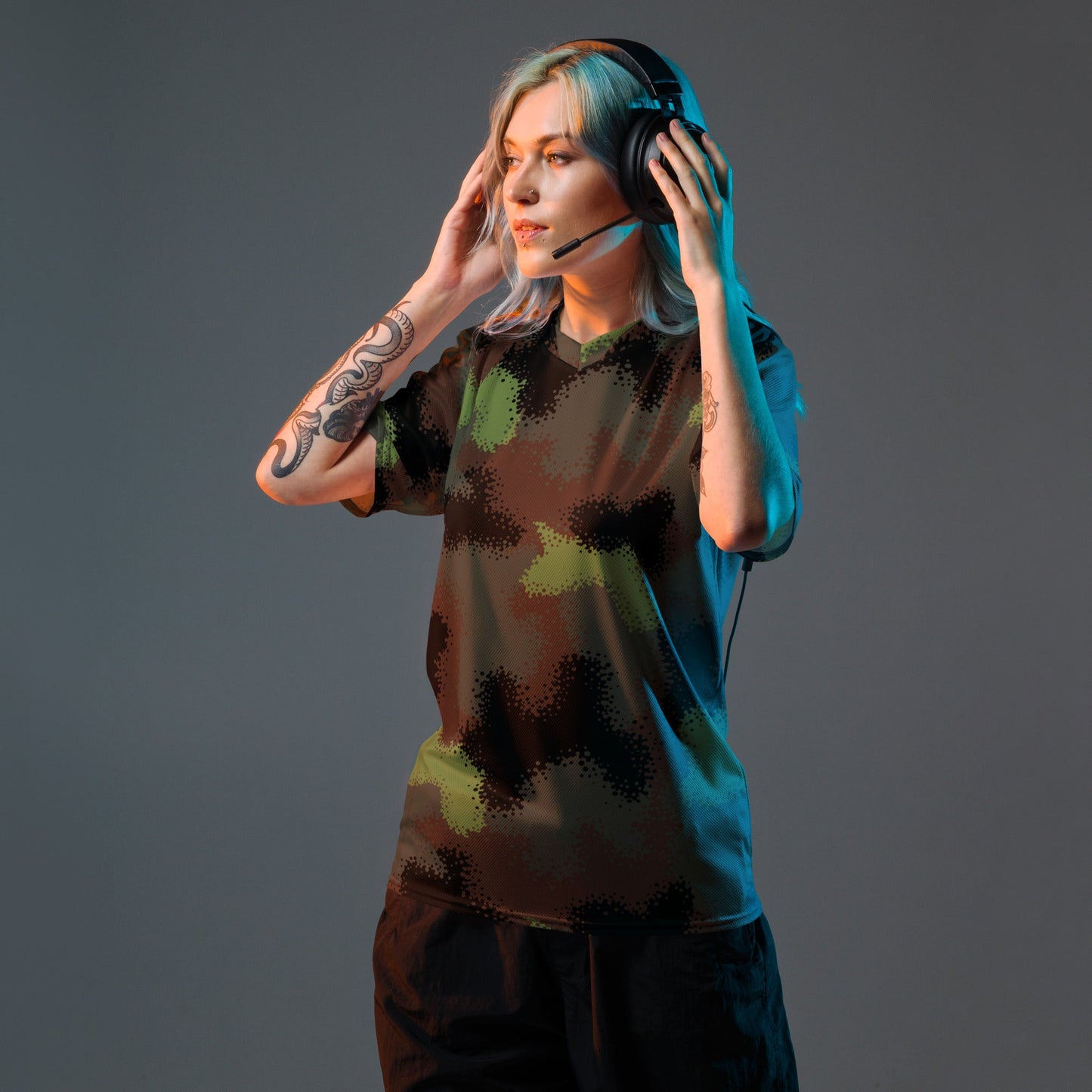 German Truppenversuch Punkttarnmuster CAMO unisex sports jersey - Sports Jerseys