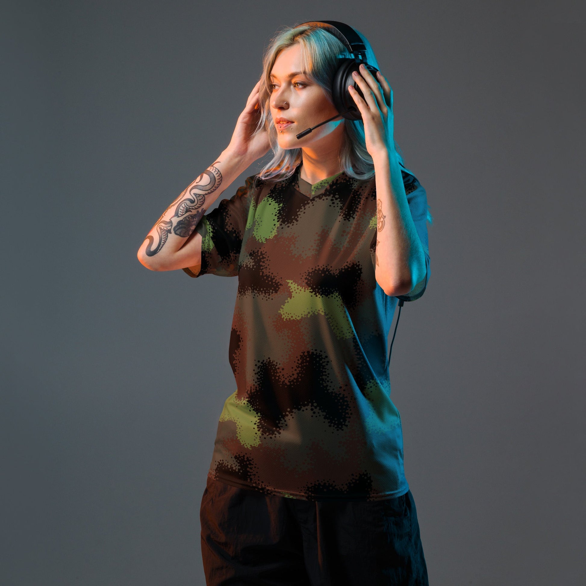 German Truppenversuch Punkttarnmuster CAMO unisex sports jersey - Sports Jerseys