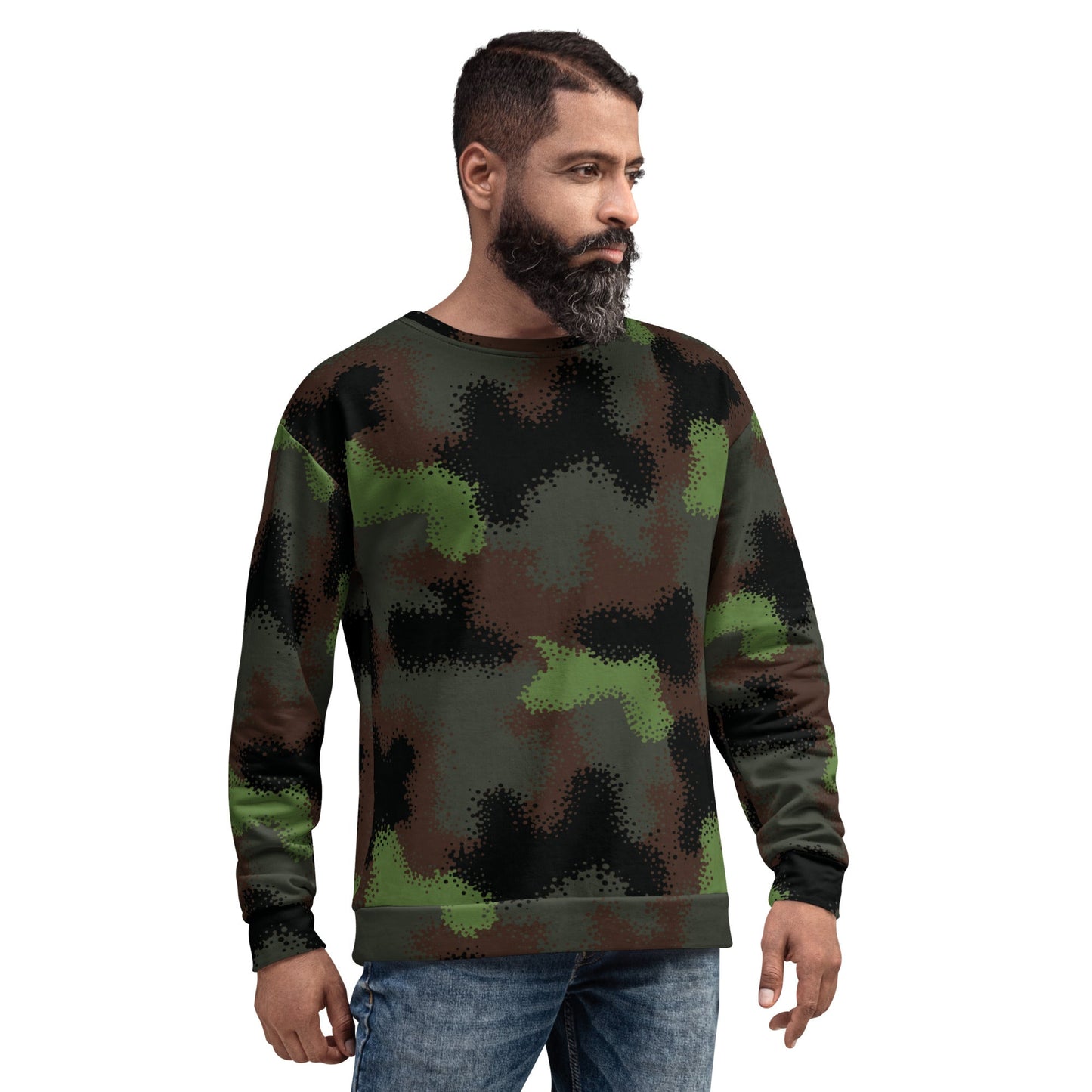 German Truppenversuch Punkttarnmuster CAMO Unisex Sweatshirt